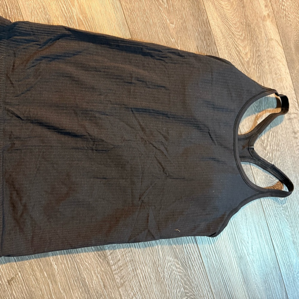 lululemon athletica Black Tank Top